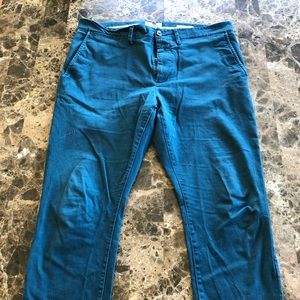 Blue chinos